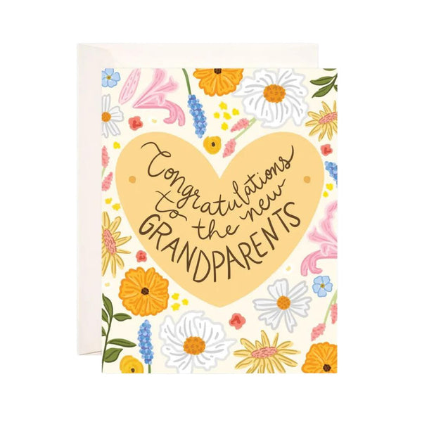 BWS Congrats New Grandparents Card -  - Cards - Feliz Modern