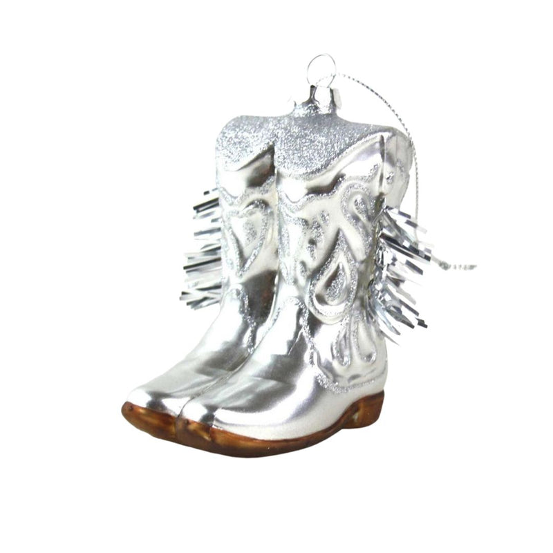 EOL Cowboy Boots Ornament -  - Christmas - Feliz Modern