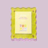 *TED Green Glitter Magnetic Frame - - Frames - Feliz Modern