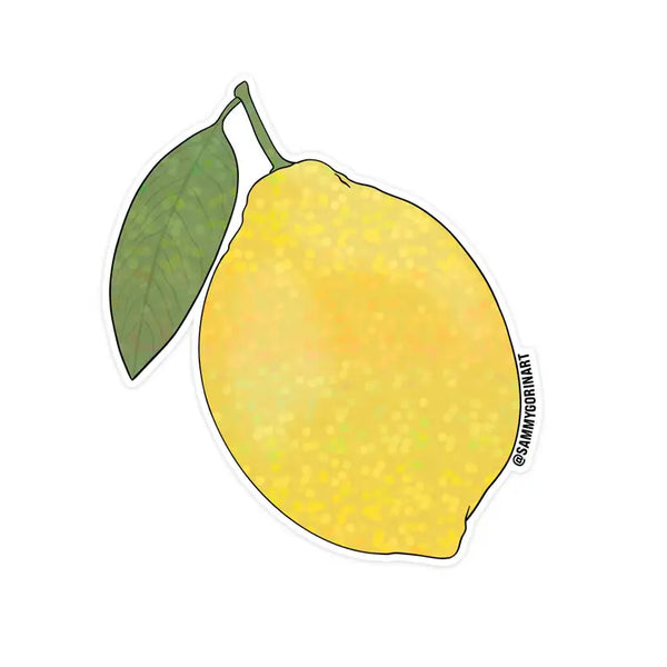 SAGO Lemon Sticker - - Stickers - Feliz Modern
