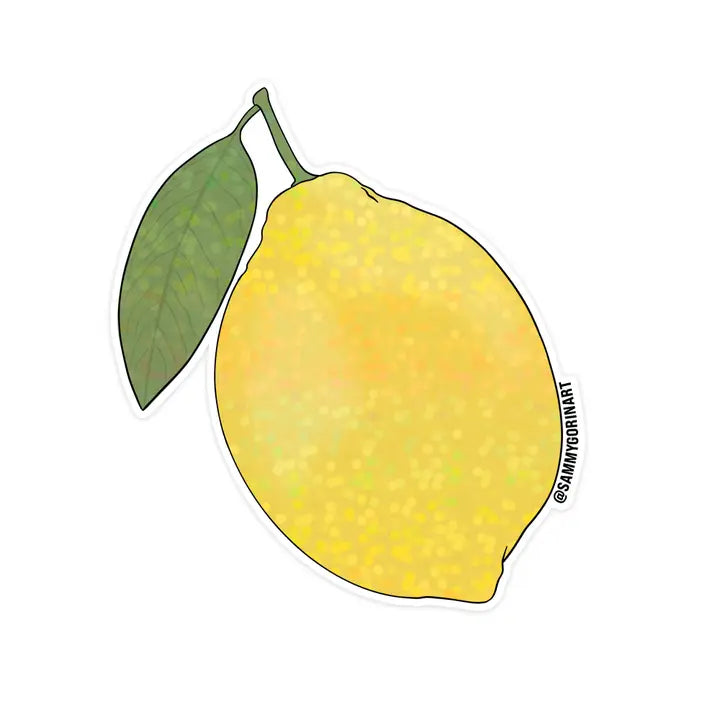 SAGO Lemon Sticker - - Stickers - Feliz Modern