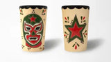 VLLA Lucha Libre Ceramic Shot Glasses