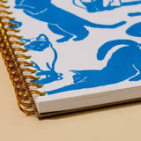 AHWA Cats Spiral Notebook - - Office & Stationery - Feliz Modern
