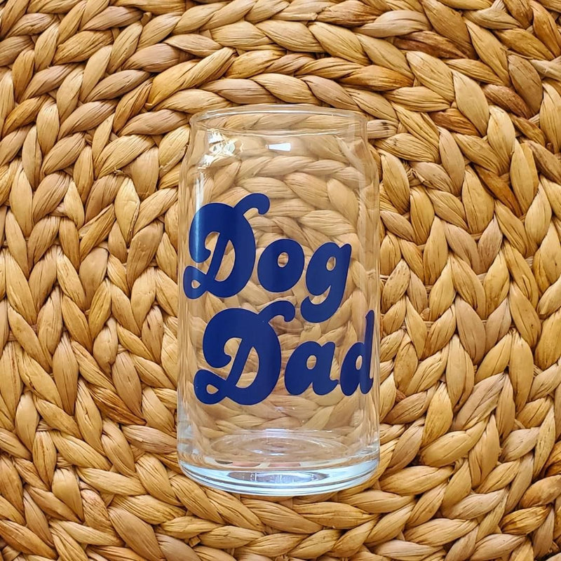 CATH Dog Dad Glass -  - Drinkware - Feliz Modern