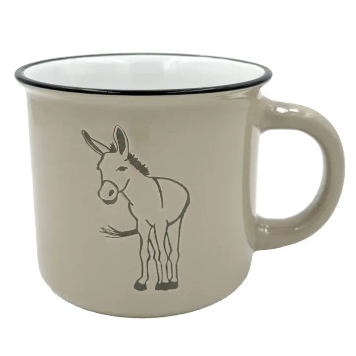 LGOO Donkey Camp Mug - - Mugs - Feliz Modern