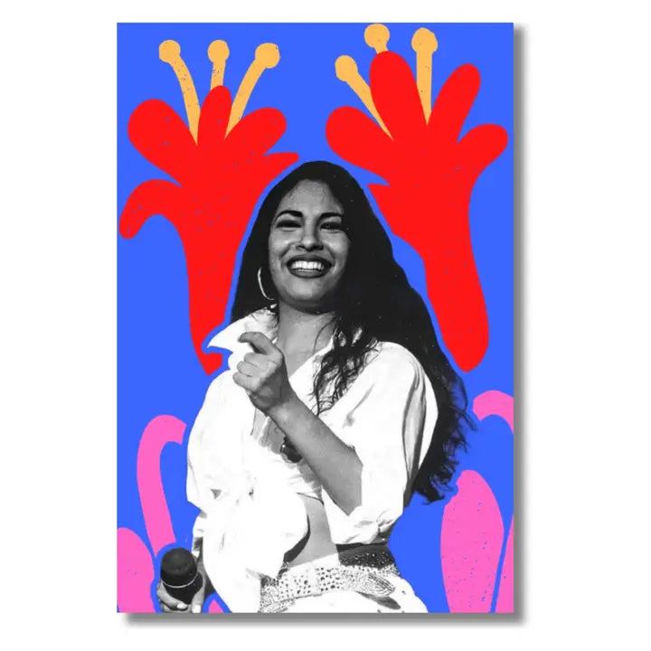 NAT Red Lip Sticker - #3 Flowers - Stickers - Feliz Modern