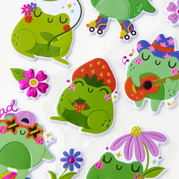 PPSW Cute Frog Stickers - - Stickers - Feliz Modern