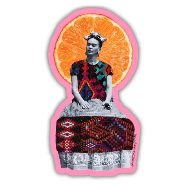 NAT Frida Huipil Sticker - - Stickers - Feliz Modern