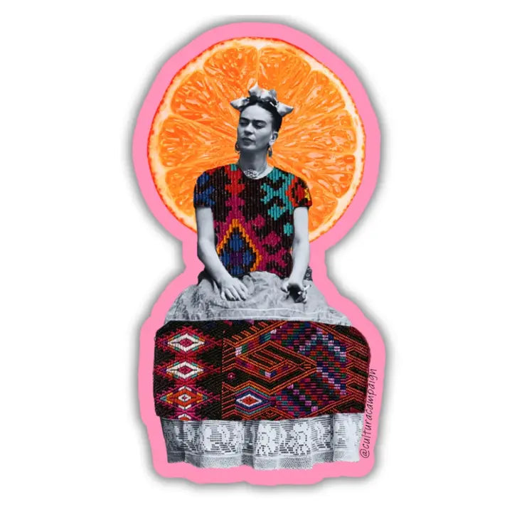 NAT Frida Huipil Sticker - - Stickers - Feliz Modern