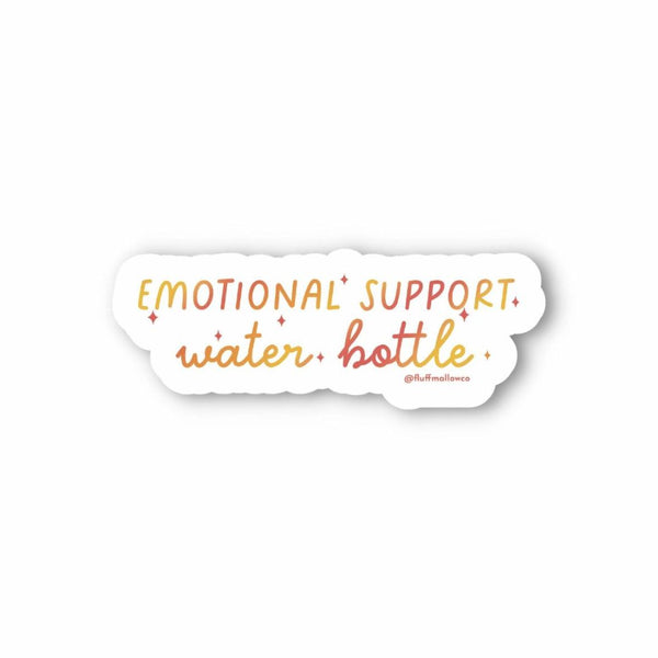 FFMW Emotional Support Bottle Sticker -  - Stickers - Feliz Modern