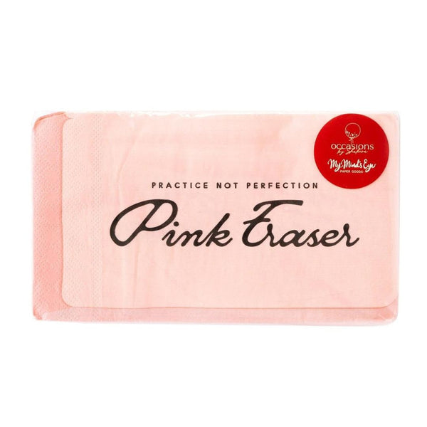 MMEY Pink Eraser Napkins -  - Party Supplies - Feliz Modern