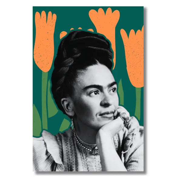 NAT Frida Tulips Sticker - - Stickers - Feliz Modern