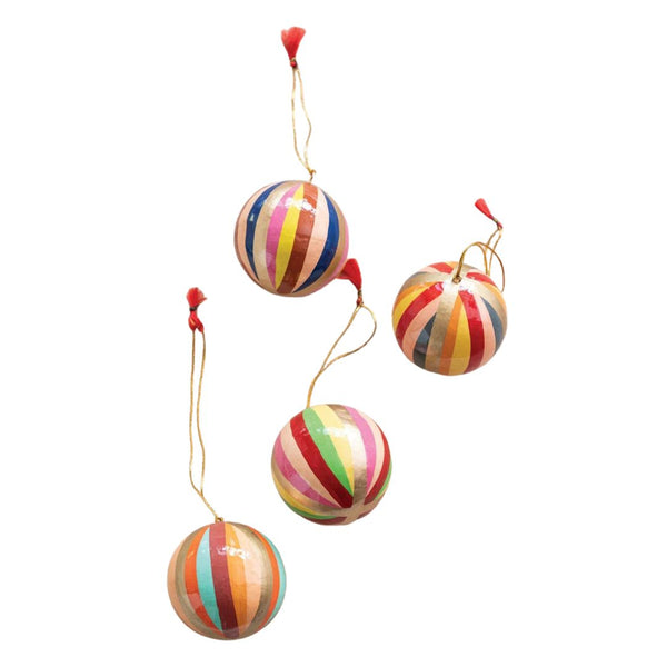 CCO Festive Paper Mache Ornaments -  - Christmas - Feliz Modern