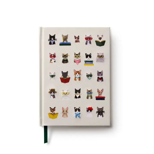 RPC Cats Embroidered Journal