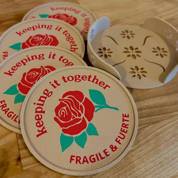*EUM Mazapán Coaster Set - - Coasters - Feliz Modern