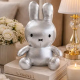 KWD Bunny Metallic Plush - Silver - Decor Objects - Feliz Modern