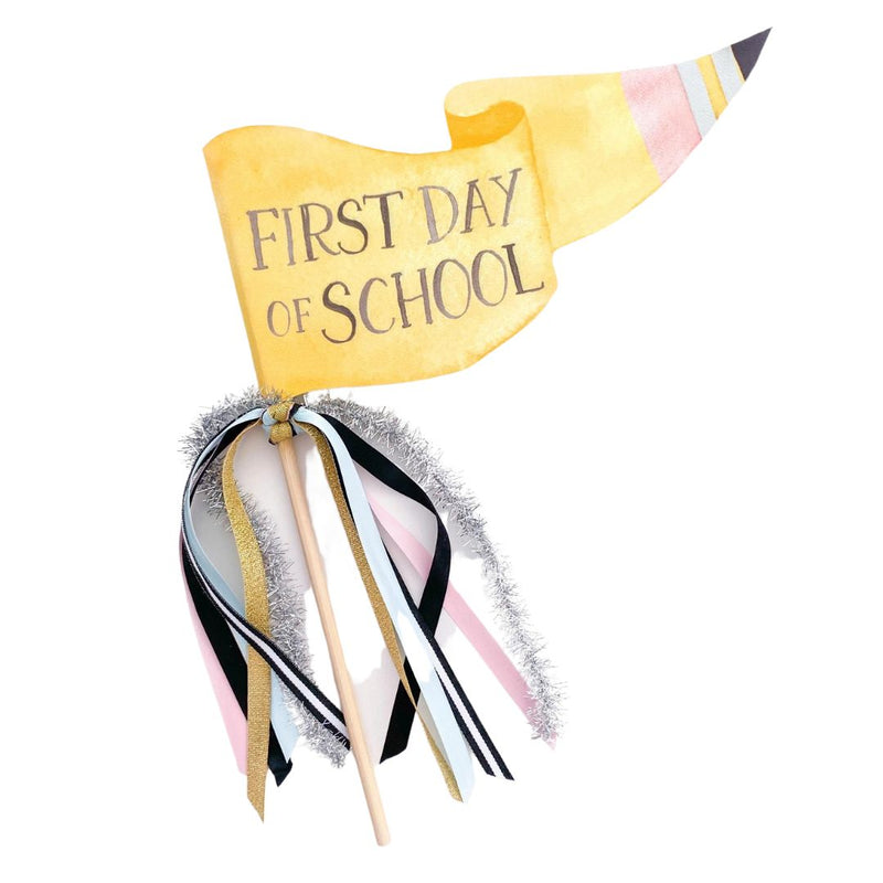 CMMT First Day Of School Party Pennant -  - Party Supplies - Feliz Modern