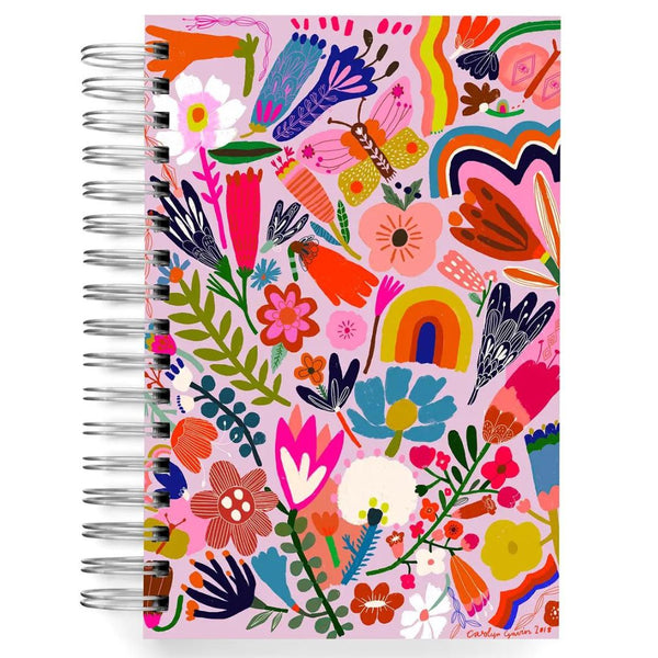 ECJT Flower Power Journal - - Office & Stationery - Feliz Modern