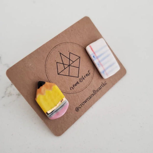 CWH Teacher Studs Earrings -  - Earrings - Feliz Modern