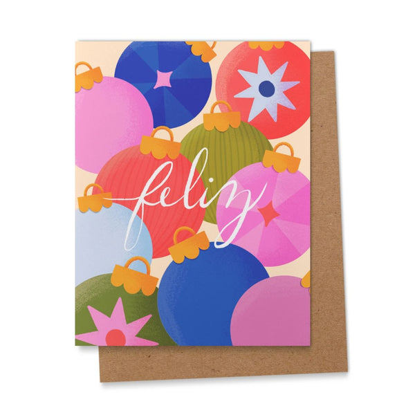 AAPK Feliz Spanish Christmas Card - - Cards - Feliz Modern