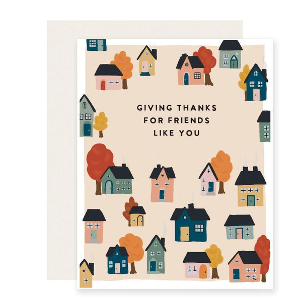 SLGST Giving Thanks Card -  - Cards - Feliz Modern