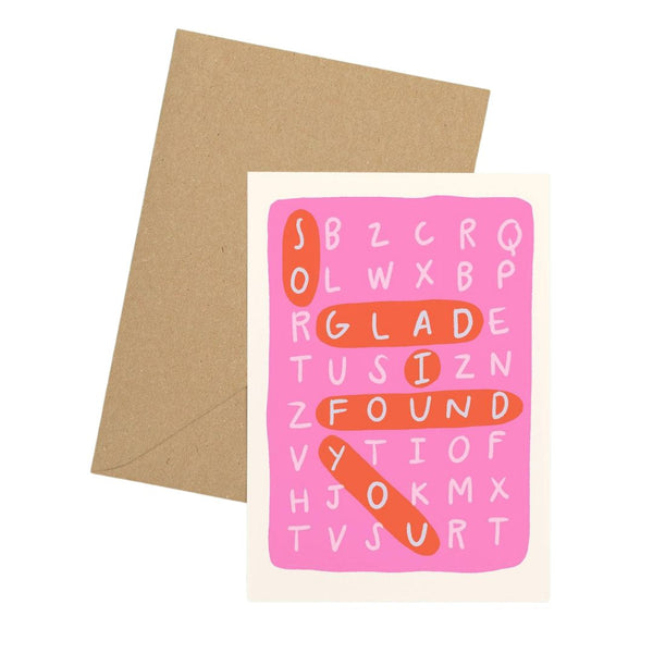 AAPK* Glad I Found You Card - - Cards - Feliz Modern