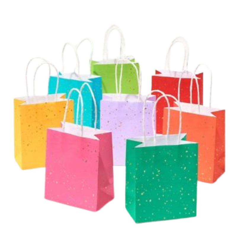PPSW Gold Fleck Gift Bags - Set of 8 -  - Gifting Supplies - Feliz Modern