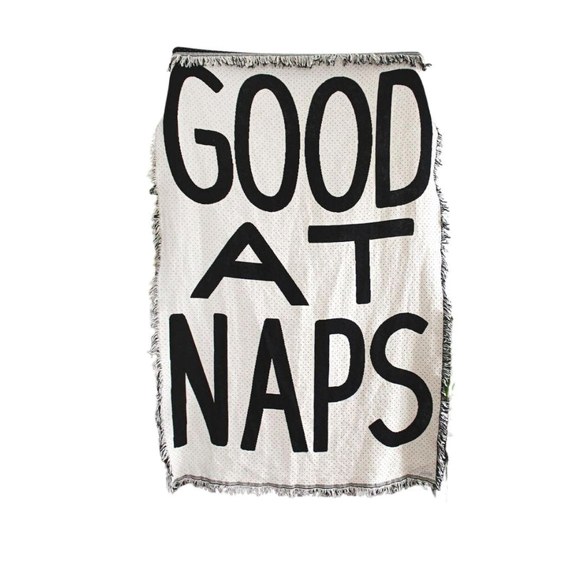 CNAC Good At Naps Blanket -  - Pillows & Throws - Feliz Modern
