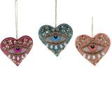 CFC Sacred Eye Heart Ornament -  - Christmas - Feliz Modern