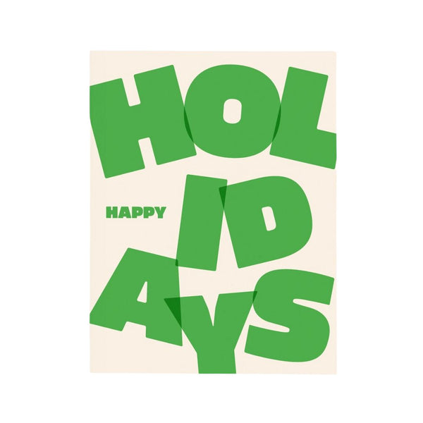 PPAS Happy Holidays Card -  - Cards - Feliz Modern