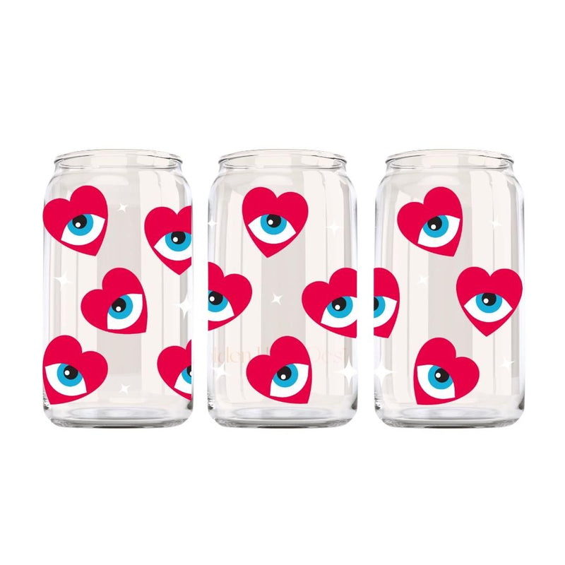 GHD* Evil Eye Glass Cup - - Drinkware - Feliz Modern