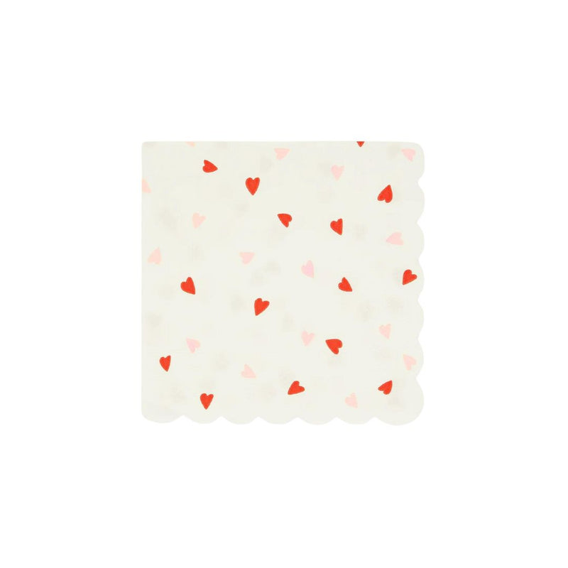MM Heart Pattern Napkins -  - Party Supplies - Feliz Modern