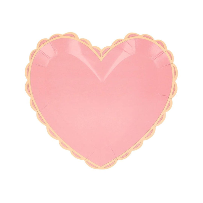 MM Pastel Heart Large Plates -  - Party Supplies - Feliz Modern