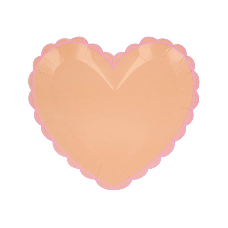 MM Pastel Heart Small Plates -  - Party Supplies - Feliz Modern
