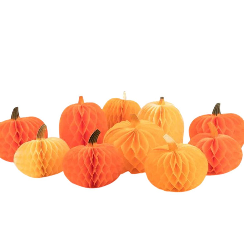 MM Honeycomb Pumpkins -  - Halloween - Feliz Modern