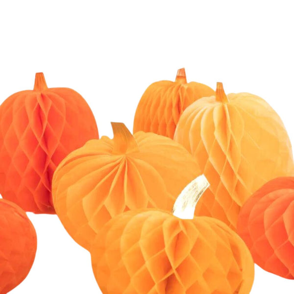 MM Honeycomb Pumpkins -  - Halloween - Feliz Modern