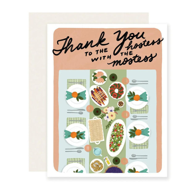 SLGST Hostess with the Mostess Card -  - Cards - Feliz Modern