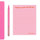 THSA I'd Just Rather Not Notepad -  - Office & Stationery - Feliz Modern