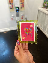 TED Green Glitter Magnetic Frame