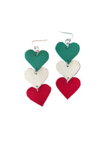 FTH Heart Dangle Earrings