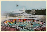 KO Castle Geyser Yellowstone Art - 13" x 19" Print - Cards - Feliz Modern