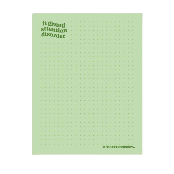 THSA Giving Attention Notepad -  - Office & Stationery - Feliz Modern