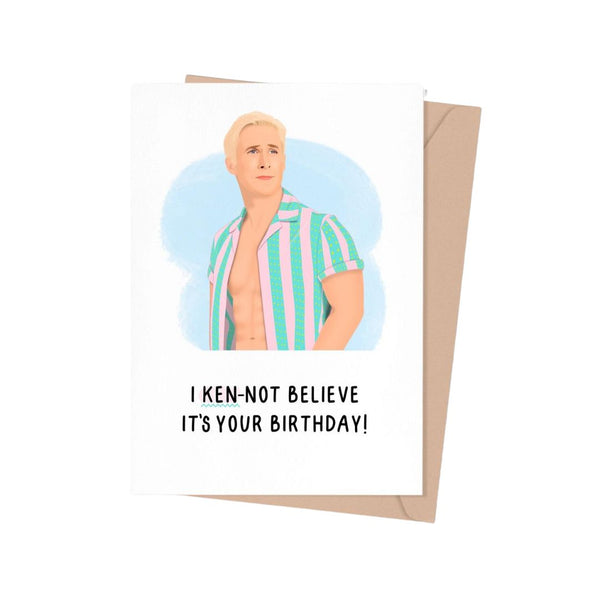 SPTRM* Ken-Not Believe Birthday Card - - Cards - Feliz Modern