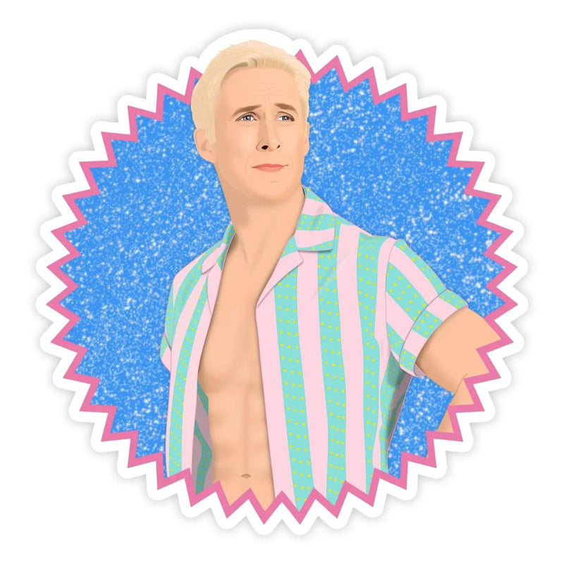 SPTRM* Barbie Ken Sticker - - Stickers - Feliz Modern