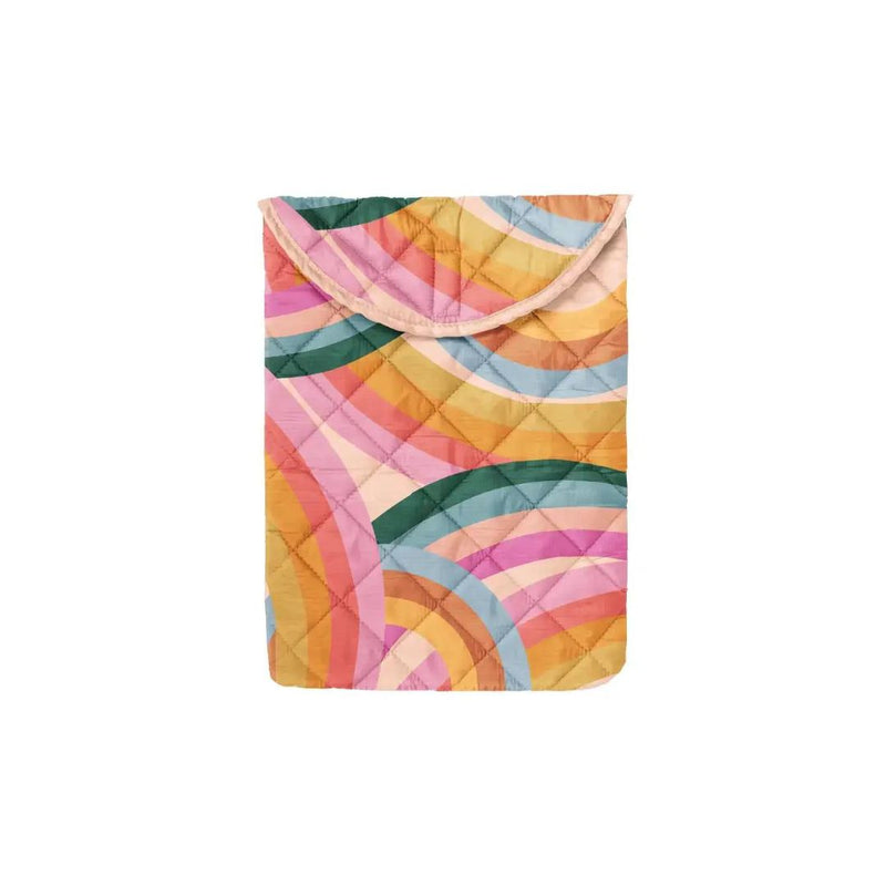 TOT Rainbow Waves Laptop Sleeve -  - Bags - Feliz Modern