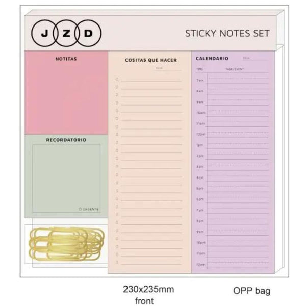 JZD Cositas Sticky Notes -  - Office & Stationery - Feliz Modern