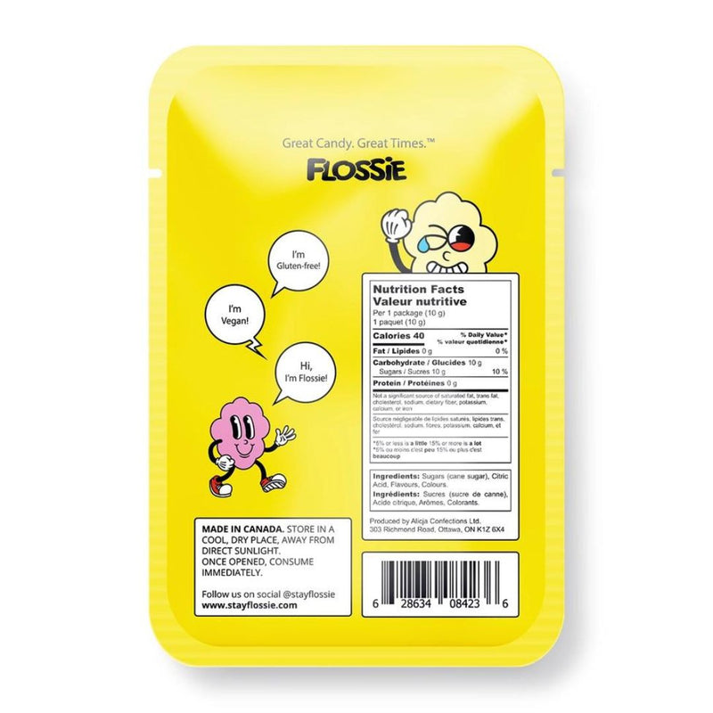 FLSI Sour Lemon Cotton Candy -  - Treats - Feliz Modern