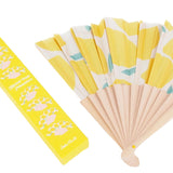 HLFR Lemon Wooden Fan -  - Beauty & Wellness - Feliz Modern