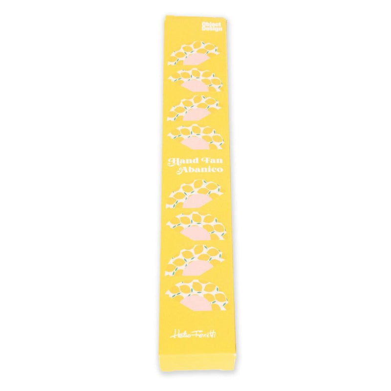 HLFR Lemon Wooden Fan -  - Beauty & Wellness - Feliz Modern