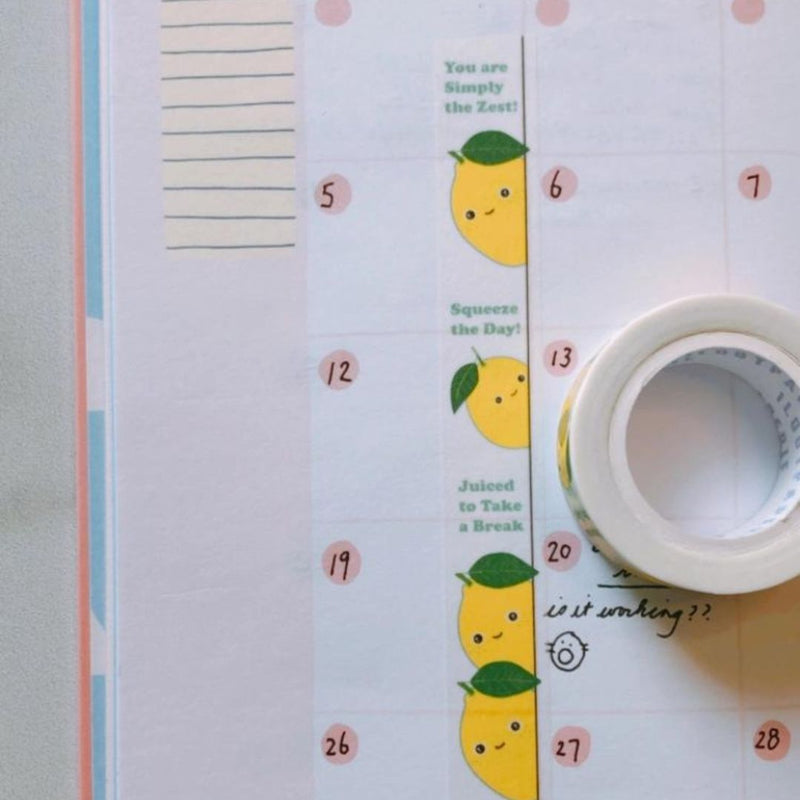 ILOE Lemon Zest Washi Tape -  - Office & Stationery - Feliz Modern